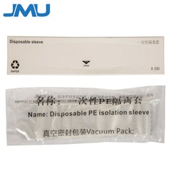 100Pcs(1 box) Dental Curing Light iled Head Isolation Sleeves Covers Vacuum Pack