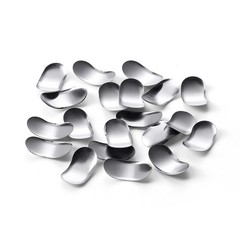 100Pcs/Box Dental Metal Matrices Sectional Contoured Matrix Refill Soft Band