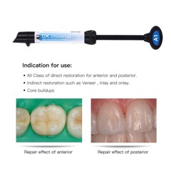 Dental Universal Light Cure Hybrid Composite Resin/Dental Tooth Color Comparator