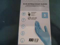 AMMEX Professional Blue Nitrile Medical Food Disposable Gloves Powder&Latex Free