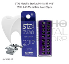 Orthodontic Metallic Brackets W/H 3, 4, 5 Made for USA Seller Orthodentalusa