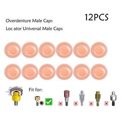 Dental Universal for Zest Locator System Replacement Retention Male Caps Insert