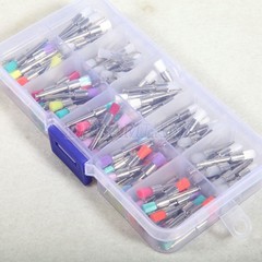 200Pcs/Box Dental Nylon Materials Closure Flat Polishing Prophylaxis Brushes