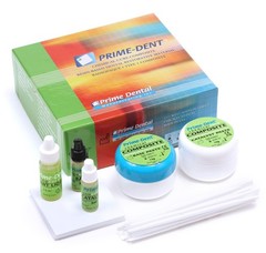 Prime-Dent Dental Chemical Self Cure Composite Resin Kit 15g With Bonding
