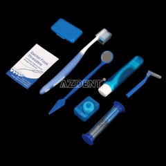50packs Diental Ortodoncia Cuidado de Limpieza de Viaje Cepillo Hilo Oral Kits