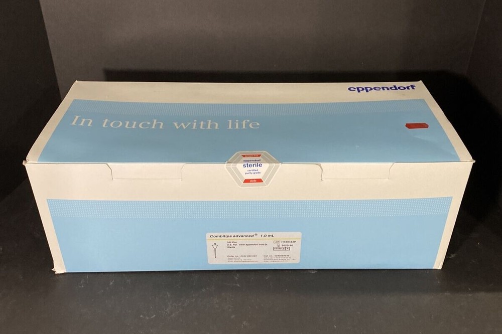 Eppendorf Pipette Tips Combitips Advanced 1 ml Box of 100 Tips