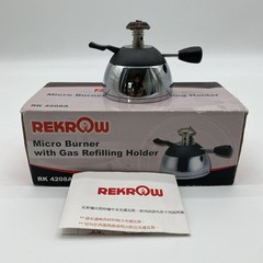 REKROW Portable Micro Butane Gas Burner RK 4208A Made In Taiwan New In Box