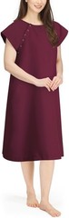NY Threads Women’s Hospital Gown Soft and Stylish Comfortable Patient Gown,…