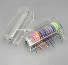 Dental Orthdontic Power Chain Storage Box Elastic Chains Dispenser Case Holder