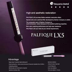 Palfique Tokuyama LX5 Resin Based/Dentex Dental Cure Light Restorative Composite