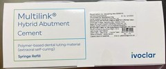 Ivoclar Vivadent Multilink Hybrid Abutment Bonding Composite Cement 9g Free Ship