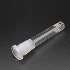 Clear Pyrex Borosilicate Lab Glass 18mm / 14mm Low Profile Downstem (2.5-7″)