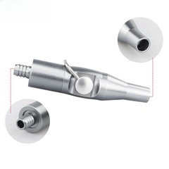 Dental Valve Oral Saliva Ejector Suction Short Strong Weak Handpiece Tip Adaptor
