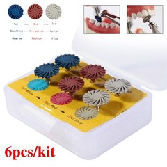 Dental Zirconia Diamond Grinding Polishing Kit RA Polisher for Contra Angle