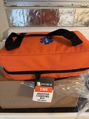 Master EMS First Aid Kit 142-Piece Trauma & Bleeding Control Kit – New Open Box
