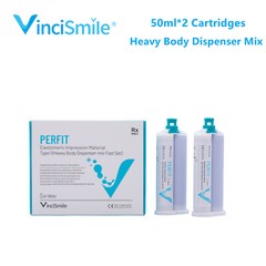 VPS Dental Impression Material Putty Heavy/Regular/Light Body-Fast/Normal Set
