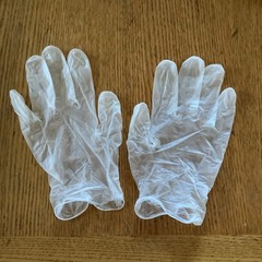 Clear Medical Vinyl Exam Gloves Latex-Free & Powder-Free 1000 Gloves Sz XL