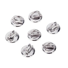 10pc/Pack Orthodontic Dental Direct Bond Eyelet Round Mesh Base Lingual Buttons