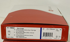 Hollister 18004 New Image 2-Pc Ostomy Pouches 2-3/4″ 1BX/10EA Exp2030/10 FRESH