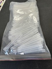 BAG of 100 10mL Bulk Pipette Tips, open box