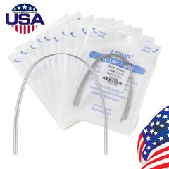 AZDENT Dental Orthodontic Super Elastic NITI Arch Wire Round Ovoid/Nature Form
