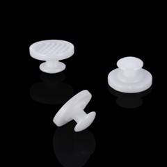 AZDENT Dental Orthodontic Lingual Buttons Bondable Round/Rectangular Mesh Base