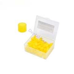 100Pcs/Box Dental / Hygienist Instrument Silicone Color Code Rings Autoclavable
