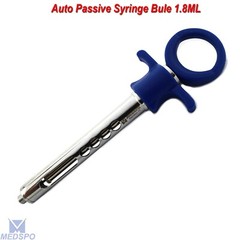 Self-Aspirating 1.8ml Auto Passive Cartridge Injection Dental Anesthetic Syringe