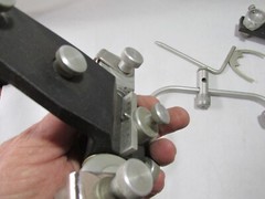 NICE USED SEMI ADJUSTABLE SPECIAL DENTAL ARTICULATOR “ESCUDO” MADE IN ARGENTINA