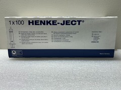 HSW Henke-Ject 10mL Syringes Disposable 2-pieces (Box of 100) 4100-X00V0