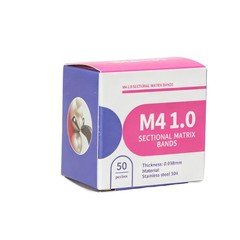 Dental Matrix Bands M4 Sectional Contoured Metal Matrices Dentistry Palodent V3