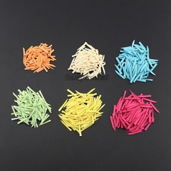 100 Pcs/Box Dental Fixing Wooden Wedges Disposable Contoured Matrices Wedge 11mm