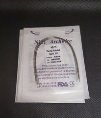 10 Packs Dental Orthodontic Thermal Activated Niti Round Arch Wires Natural Form
