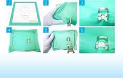 Dental Endodontics Rubber Dams Natural Latex Medium Adult 6×6″ 36 Sheets Dam