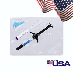 Dentex Dental Light Cure Orthodontic Adhesive Kit Blue bonding Bracket Braces