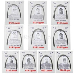 Arcos de Dental Ortodoncia Redondos Niti Arco de Alambre Su Arch Wire USA