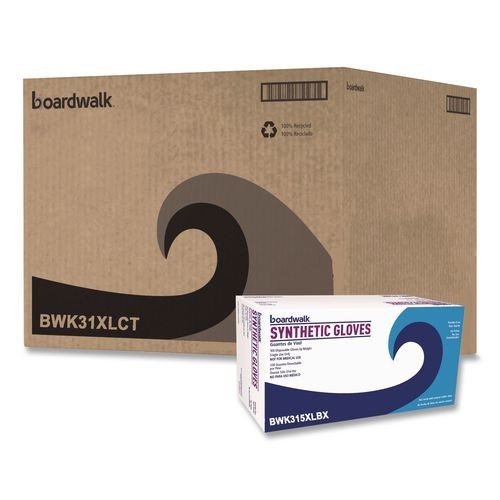 Boardwalk Powder-Free X-Large, 4 mil Thick, 9.5″ Long, 100/Box, 10 Boxes/Carton