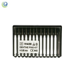Dentinal Retention Titanium Pins 0.60mm 12 pack for Restorations and Build Up