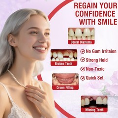 Tooth Repair Kit Zinc Oxide Eugenol,Dental Cement for Chipped Broken Teeth, Miss