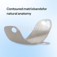 3.5-6.5mm Dental Matrix Bands Ring Sectional Matrice Clamp 50Pcs/Box