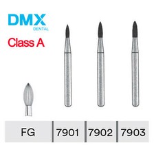Dental Trimming & Finishing Drill Tungsten Carbide Flame Bur 7901 7902 7903 A