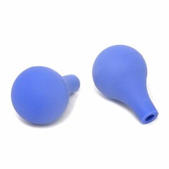 Lot of 5 Pcs Blue Suction Ball Pipette Dropper Rubber Bulb, Fit for 3ml 5ml 10ml