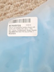 Syntrue Protective Isolation Gown- Knit Cuff/Fluid Resistant/Unisex Adult 10pk