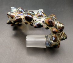 18mm Metallic (Green Exotic) Glass Drop Down Attachment Adapter