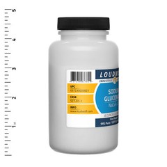 Sodium Gluconate 1 lb Total (2 Bottles) USP-FCC Food Grade Fine Powder