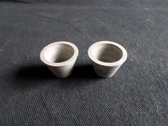 (2) Unbranded #2 Neoprene Rubber Pluro Stopper for Funnels, 27 x 16mm, 12014