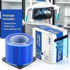 4 Rolls JMU Dental 4″x6″ Barrier Film Tape Adhesive Tattoo 1200 Perforated Sheet