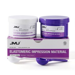 JMU Dental Putty 400G Regular/Fast Set PVS VPS Impression Material Base+Catalyst