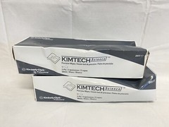 KIMTECH Precision Wipes 1x 11.8” x 11.8” 75512 And 2x 14.4” x 16.4” 05517