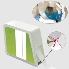 Dental Teflon Matrix Bands PTFT Universal Matrices System White Material Belt